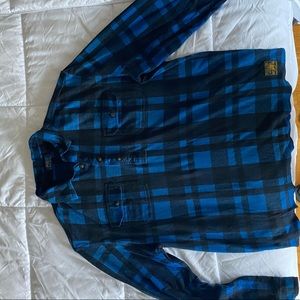 Ralph Lauren long sleeve flannel plaid shirt